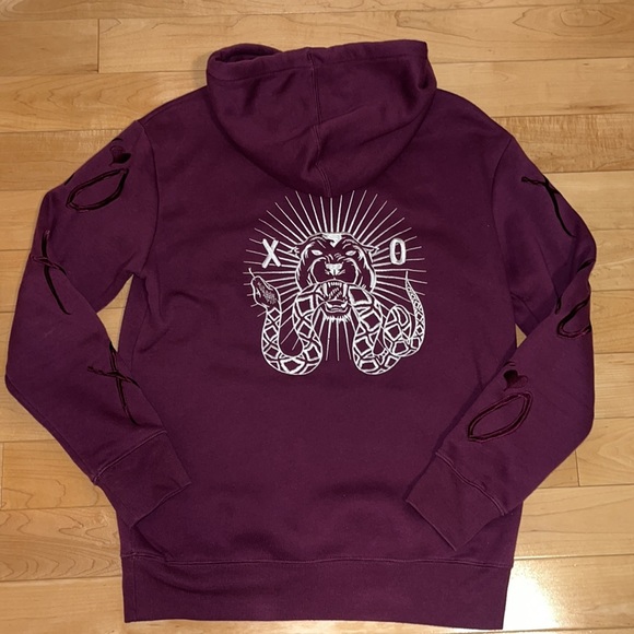 H&M collab with The Weeknd-like new, size small(fits like M women)unisex hoodie - Picture 3 of 4